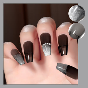 Fake Nail Patches Hand Wearing Art