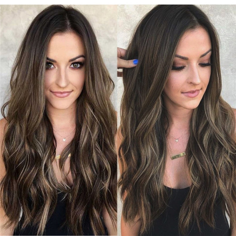 Ladies Big Wave Long Curly Wig – High Temperature Silk, Glamorous Volume & Bounce
