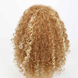 African Small Curly Afro Wig – Short Natural Curls Headgear, High Temperature Silk