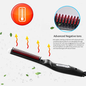 Multifunctional Male And Female Styling Combing And Straight Dual-Use