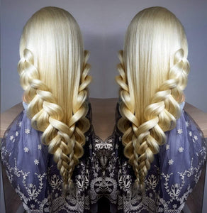 Lace Wig 13x6 Hand-woven High-temperature Fiber Long