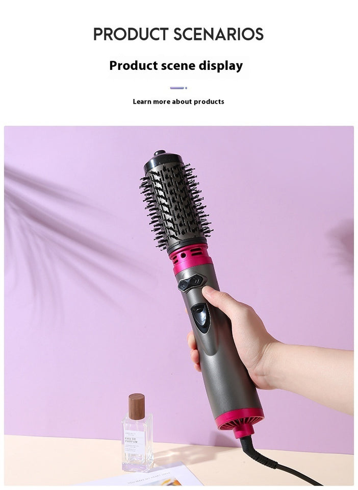 Electric Rotating Hair Curling Comb Two-in-one Constant Temperature