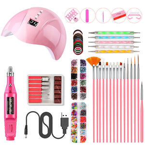 Smart USB nail tool set polishing machine