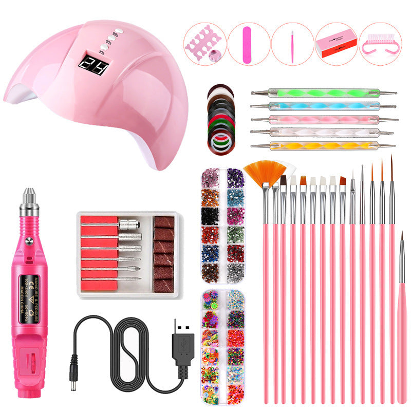 Smart USB nail tool set polishing machine