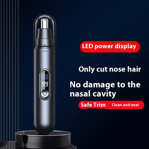 Men's Electric Nose Hair Repair Device LED Digital Display