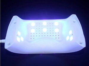 Led UV Lamp 12pcs LED Nail Dryer for ALL Nail Gel Polish Manicure With Timer button Sensor Nail Art Tools