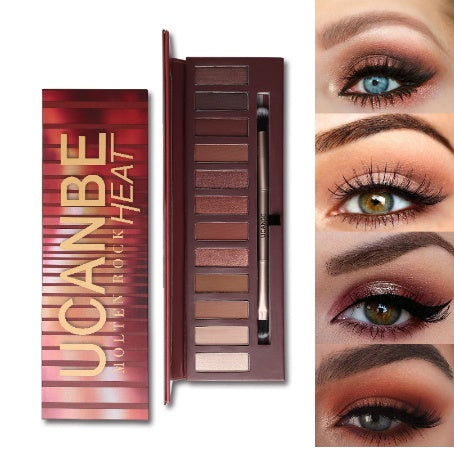 Molten Rock Matte Shimmer Eyeshadow Palette