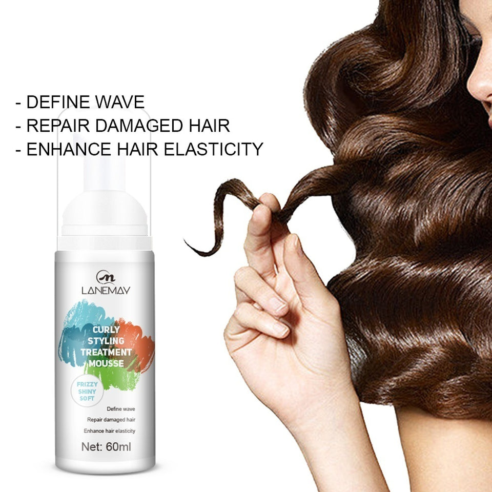Curly Hair Shaping Mousse Moisturizing Anti-frizz