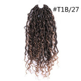 Crochet Dirty Braids Hair – Chemical Fiber Faux Locs, Bohemian Braid Extensions