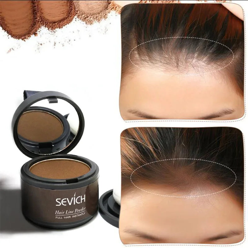 Sevich Hair Building Fibers Hairline Modified Repair Hair Loss Shadow Trimming Powder Makeup Hair Concealer Natural Cover Beauty