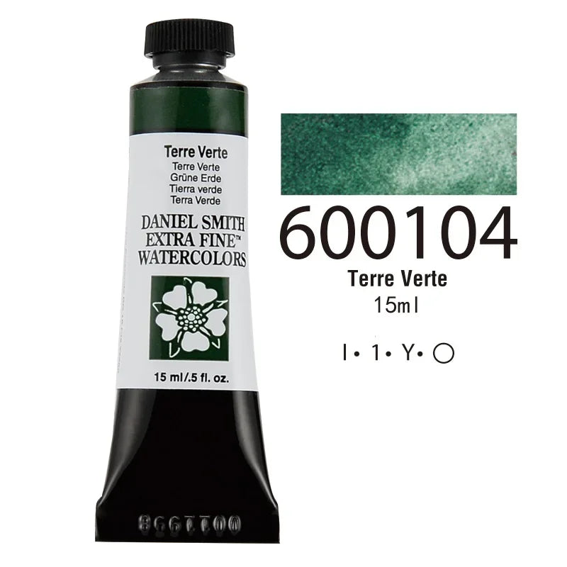 American DANIEL SMITH Series 1 Natural Mineral Extra Fine Watercolor Piant 15ml Paint Tube Painting Artists Drawing Supplies