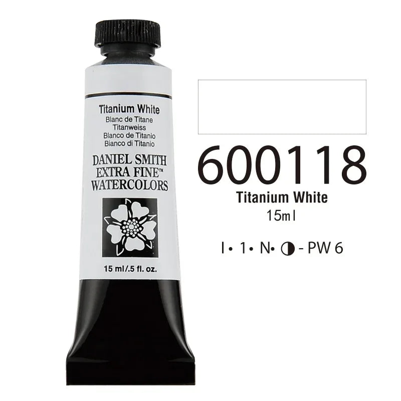 American DANIEL SMITH Series 1 Natural Mineral Extra Fine Watercolor Piant 15ml Paint Tube Painting Artists Drawing Supplies
