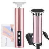 Wireless Foot Care File Leg Heels Remove USB Rechargeable Dead Skin Pedicure Tool with Replacement Sandpaper Foot Care Tool