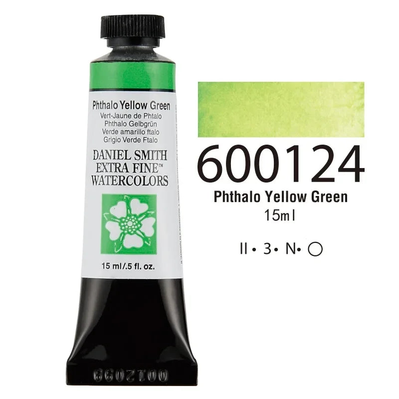 American DANIEL SMITH Series 1 Natural Mineral Extra Fine Watercolor Piant 15ml Paint Tube Painting Artists Drawing Supplies