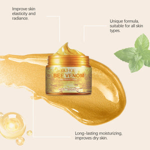 OUHOE Bee Venom Skin Restore Cream - Repair Damaged Skin, Soothe Discomfort, Moisturize, All Skin Types, Anti - aging, Portable