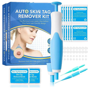 2 In 1 Auto Micro Skin Tag Remover Device Portable Skin Tag Removal Kit Adult Mole Stain Wart Corn Remover Face Care Beauty Tool