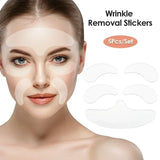 Reusable Silicone Invisible Facial Slimming Tape Pads Neck Eye Lifter Wrinkle Removal Sticker Anti Aging Patch Face Lift Tape
