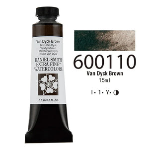 American DANIEL SMITH Series 1 Natural Mineral Extra Fine Watercolor Piant 15ml Paint Tube Painting Artists Drawing Supplies