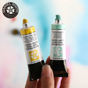 American DANIEL SMITH Series 1 Natural Mineral Extra Fine Watercolor Piant 15ml Paint Tube Painting Artists Drawing Supplies