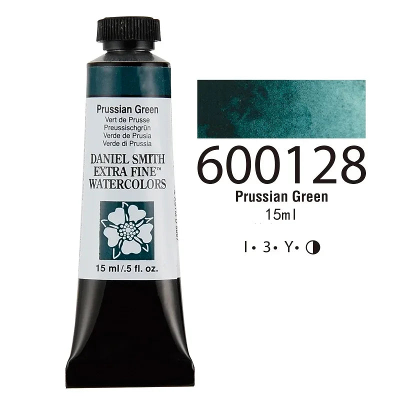 American DANIEL SMITH Series 1 Natural Mineral Extra Fine Watercolor Piant 15ml Paint Tube Painting Artists Drawing Supplies