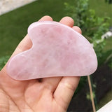 Natural Stone GuaSha Jade Facial Beauty Scraping Massage Tools Firm Skin Care Face Gua Sha SPA Physical Therapy