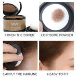 Hair Shadow Powder Hairline Modified Repair Hair Shadow Trimming Powder Makeup Hair Concealer Natural Cover Beauty Hot Sale