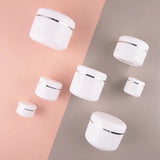 30Pcs/Lot PP Plastic Cream Container Jar Box Mask Sub Travel Bottle Face Lotion Cosmetic Refillable Travel size bottles Mascara