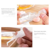 7PCS Travel Bottles Travel Multifunctional Dispenser  Toiletries Set Pressing Sample Spray Bottle Spray Bottle Mascara tube Vial