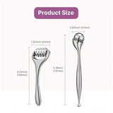 Newest Stainless Steel Full Body Roller Ice Roller Beauty Stick Face Eye Massager Face Firming Lifting Tightening Massage Tools