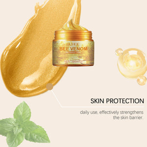 OUHOE Bee Venom Skin Restore Cream - Repair Damaged Skin, Soothe Discomfort, Moisturize, All Skin Types, Anti - aging, Portable