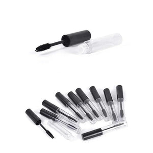 1pcs Refillable Mascara Empty Bottles Black Cap Plastic Mascara Tubes Eyelash Cream Container Eyelash Growth Liquid DIY Tools
