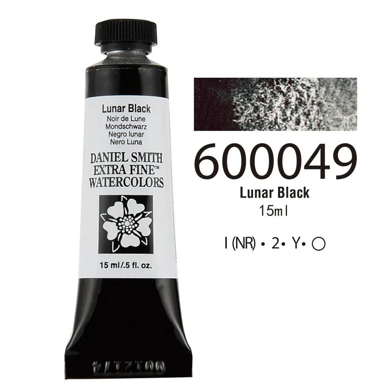 American DANIEL SMITH Series 1 Natural Mineral Extra Fine Watercolor Piant 15ml Paint Tube Painting Artists Drawing Supplies
