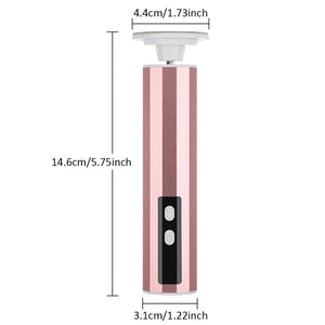 Wireless Foot Care File Leg Heels Remove USB Rechargeable Dead Skin Pedicure Tool with Replacement Sandpaper Foot Care Tool