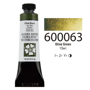 American DANIEL SMITH Series 1 Natural Mineral Extra Fine Watercolor Piant 15ml Paint Tube Painting Artists Drawing Supplies