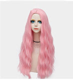 Mid Parting Multicolor Chemical Fiber Wig Full Head Cover
