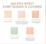 Color Concealer Pan Cover Cream Face Finch Spots Acne Marks Acne Dark Circles Artifact Lasting Primer