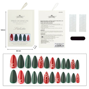Christmas Nails Nail Tip Wear Supplies