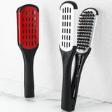 Hairdressing Clamp Comb Bristle Straight Hair Styling Straight Straight Hair V-shaped Comb