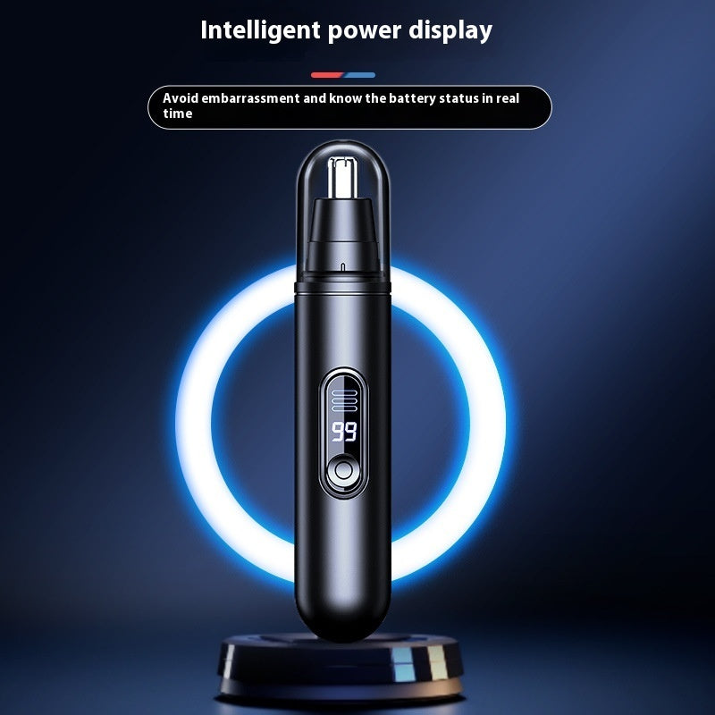Men's Electric Nose Hair Repair Device LED Digital Display