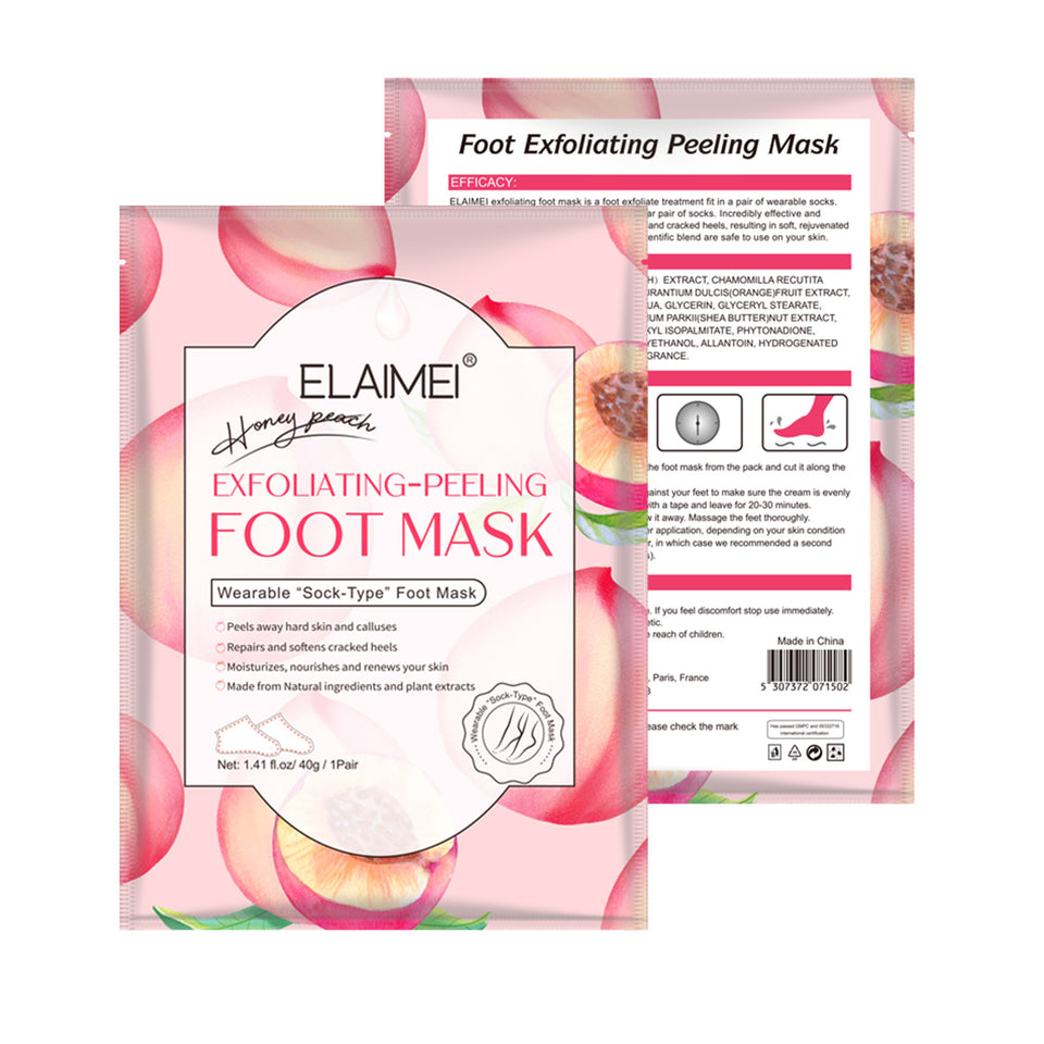 Exfoliating Foot Mask Feet Cream For Dead Skin Removal Foot Care Tool Removing Dead Skin Foot Peeling Whitening Foot