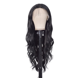 Women's Long Curly Synthetic Fiber Wig Headgear